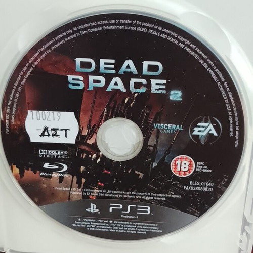 Dead Space 2 Limited Edition PS3 game like new with booklet