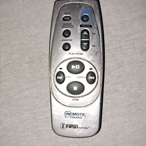 First audio system remote control used