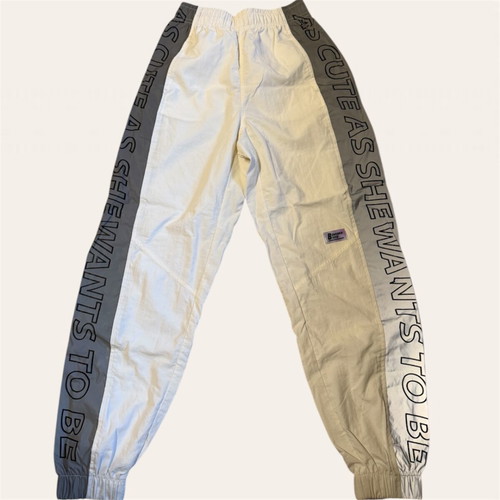 Bershka cargo pants with reflective details new, women's
