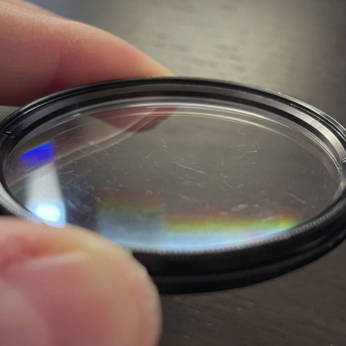 Hoya Andromeda 52mm lens filter used, vintage from Japan