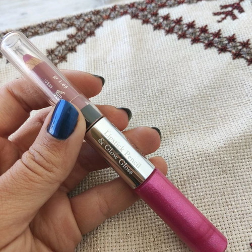 Karaja lipstick pencil and lip gloss pink new