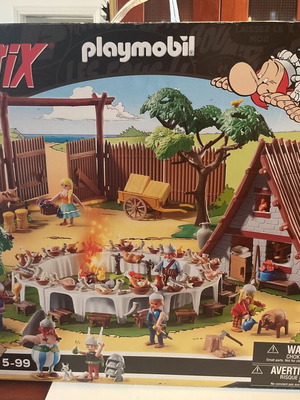 Playmobil Asterix Village complete set like new