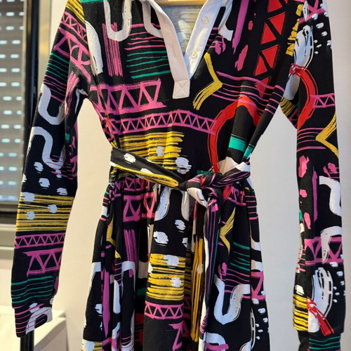 Jordan Karavan dress used, long cotton, colorful