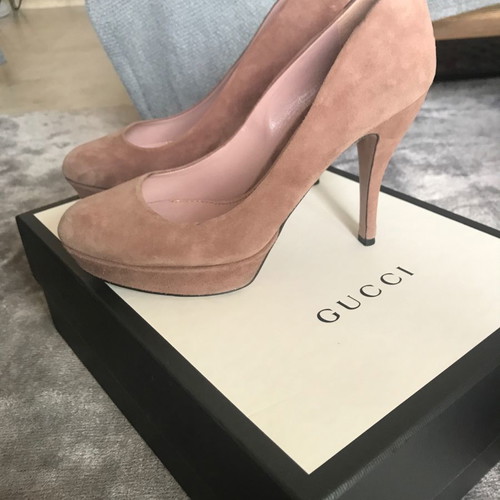 Gucci pumps used, size 36, beige