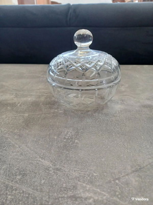 Fondue pot with lid like new, diameter 13cm