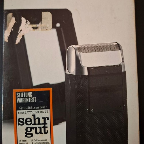Braun Micron vintage electric shaver used, collectible