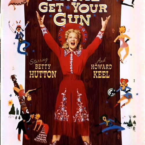DVD Annie Get Your Gun used, comedy movie with English subtitles