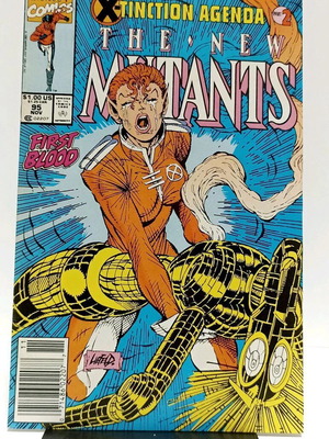 New Mutants #95 Vol. 1 comic used, 1st edition newsstand