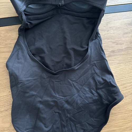 Oysho black strapless swimsuit, size small