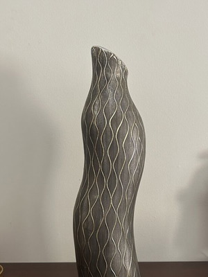 Modern clay vase new