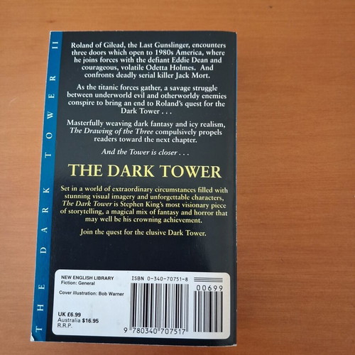 The Drawing of the Three by Stephen King like new, English