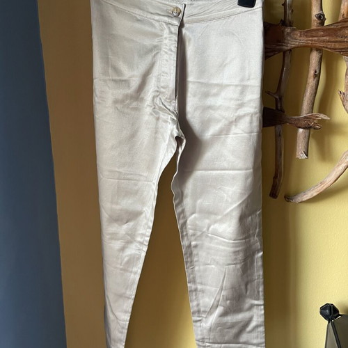 Capri pants XS gold color Rococo new with tag