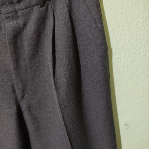 Men's classic pants, gray, size L XL