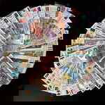 Χαρτονομίσματα ακυκλοφόρητα, πακέτο 100, καινούργια