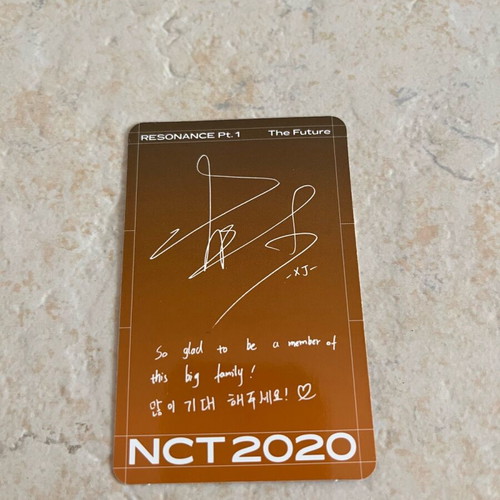 Xiaojun Photocards from NCT 2020 WayV like new, set of 2