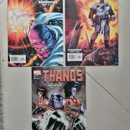Thanos comic series 12 issues like new, Marvel Comics 2004
