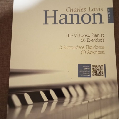 Charles Louis Hanon The Virtuoso Pianist music book like new