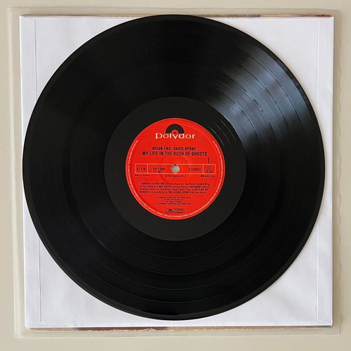 My Life In The Bush Of Ghosts LP used, electronic, Greek pressing 1981