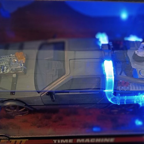 JADA Time Machine Back to the Future III new metal model 1:24