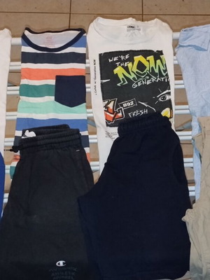 Summer Clothes Pack for Boys 7-8 Years Like New, 29 Pieces