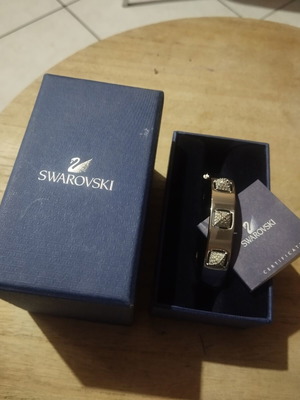 Βραχιόλι Swarovski ασημένιο μεταχειρισμένο