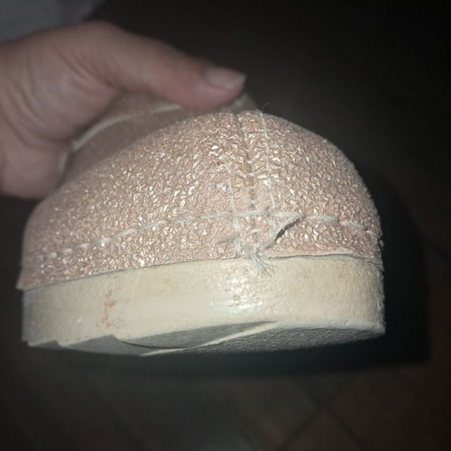 Vesna anatomical medical comfort clogs No 40, like new, gold glitter