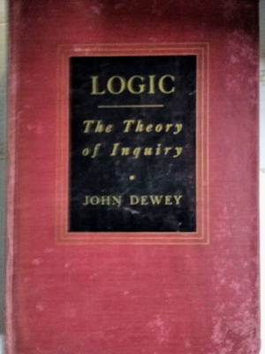Logic The Theory of Inquiry μεταχειρισμένο με φθορά στο εξώφυλλο