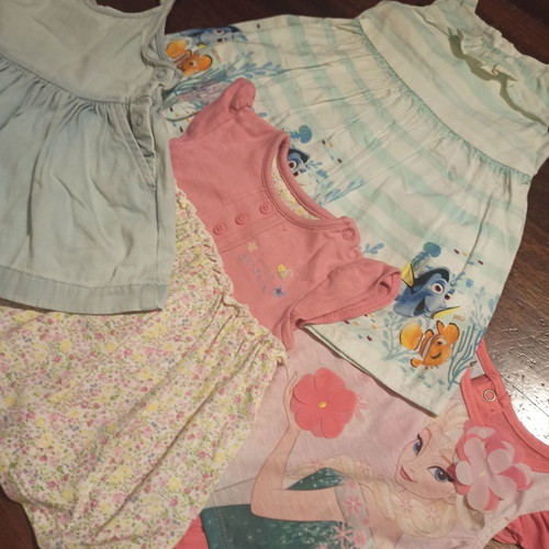 Baby summer dresses set 3-6 months branded, like new