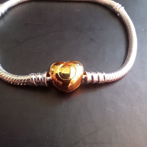 Pandora silver snake bracelet like new