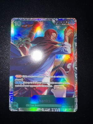 One Piece Shanks OP17 card
