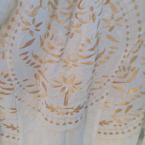 Linen tunic Greek Archaic Kori size S in ancient Greek style like new