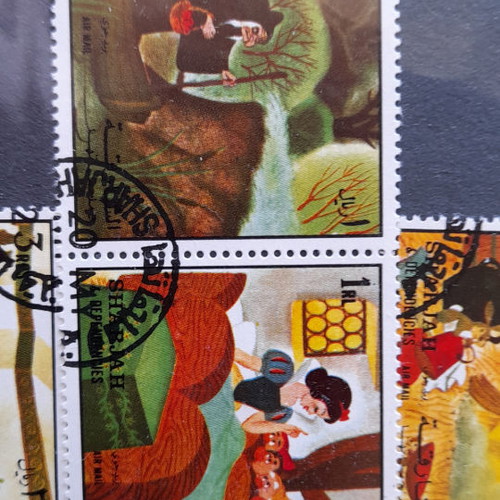 Stamp collection new, 2 rows