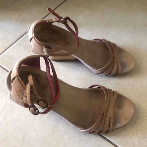 Camper women's shoes used, sandals platforms size 38