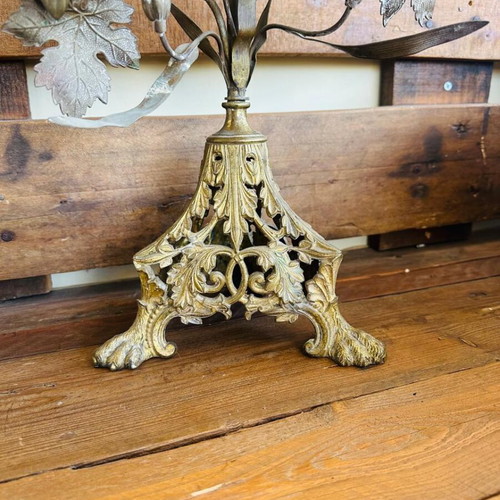 Antique candlestick used