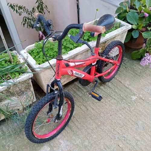Armor Enduro 16" bicycle used, red, men's