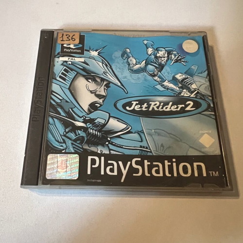 Jet Rider 2 PlayStation (PS1) used, CIB with discoloration