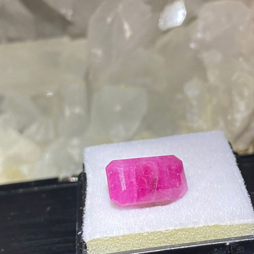 Natural Ruby Cut Stone new, 6.25ct from Afghanistan