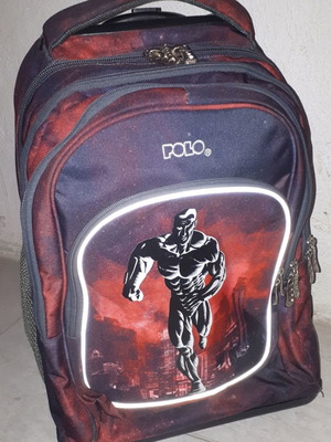 Polo σακίδιο trolley Wheelix Glow μεταχειρισμένο με φωσφοριζέ λεπτομέρειες