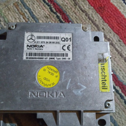 Mercedes E Class W211 Nokia Telephone Control Unit used