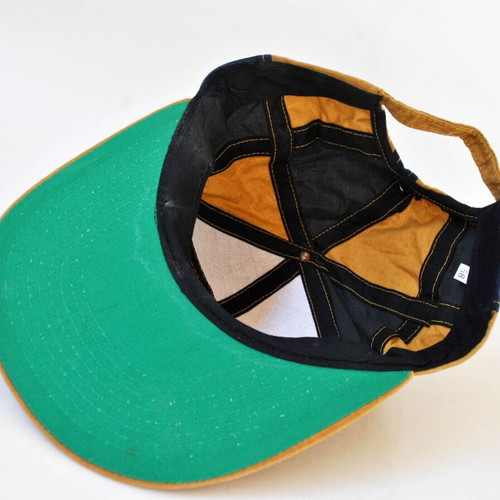 Harley-Davidson Vintage Suede Cap Brown Blue One Size