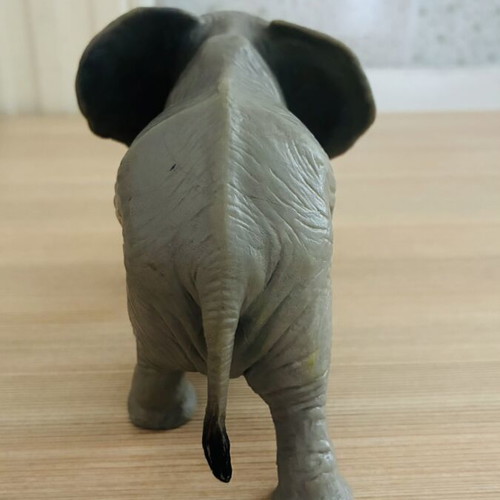 Decorative elephant made of solid material like new