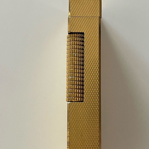 Dunhill Rollagas lighter vintage gold plated like new