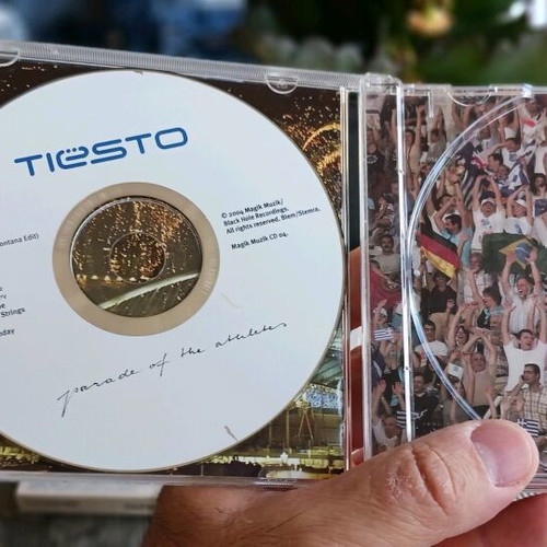 DJ Tiesto Athens 2004 Parade CD used