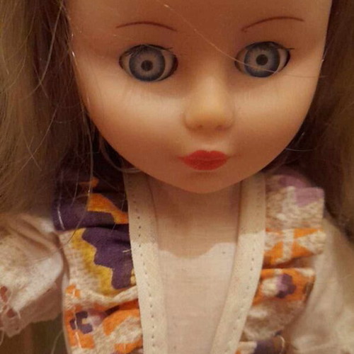 Vanessa vintage doll like new, Greek