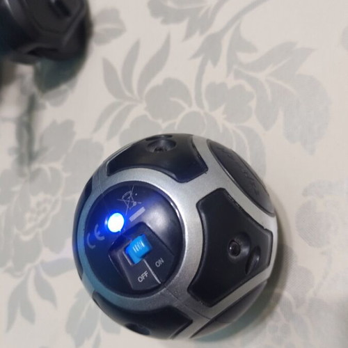MiPosaur robot toy used with mobile app and ball