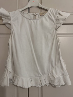 Lynne top used, size S, white