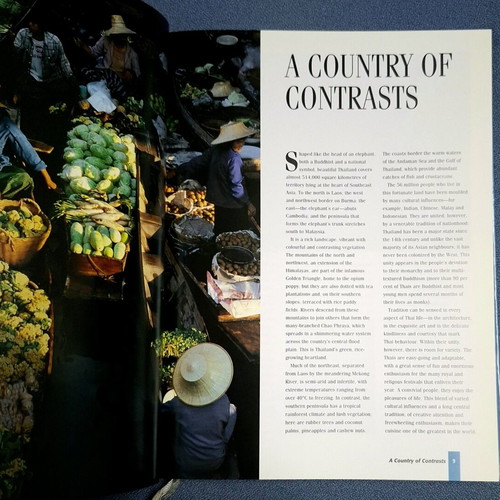 Thailand-Cookery Around the World hardcover book like new