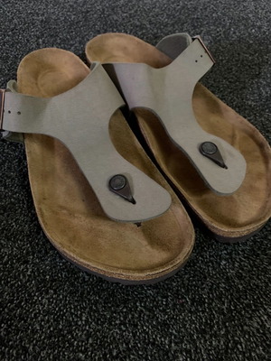 Birkenstock Ramses Sandals men's size 44 stone like new