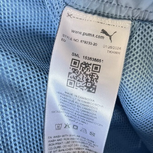 Puma swim shorts 11-12y like new, blue, with pockets