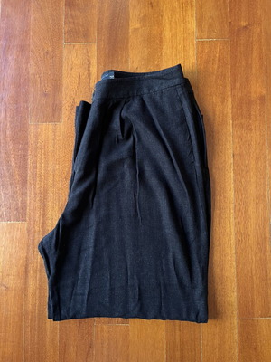 Asos linen trousers black like new, size XXL
